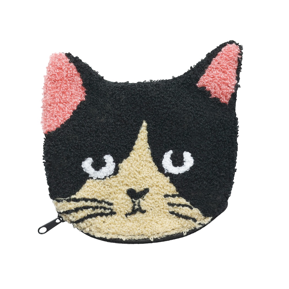 Matsuo Miyuki cat moco pouch Pepper | 8000000works | エイト